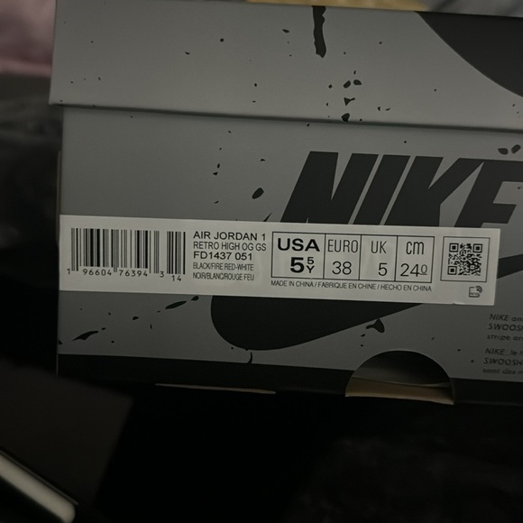 Air jordan 1 Washed black - Picture 8 of 8